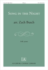 Song in the Night SAB choral sheet music cover